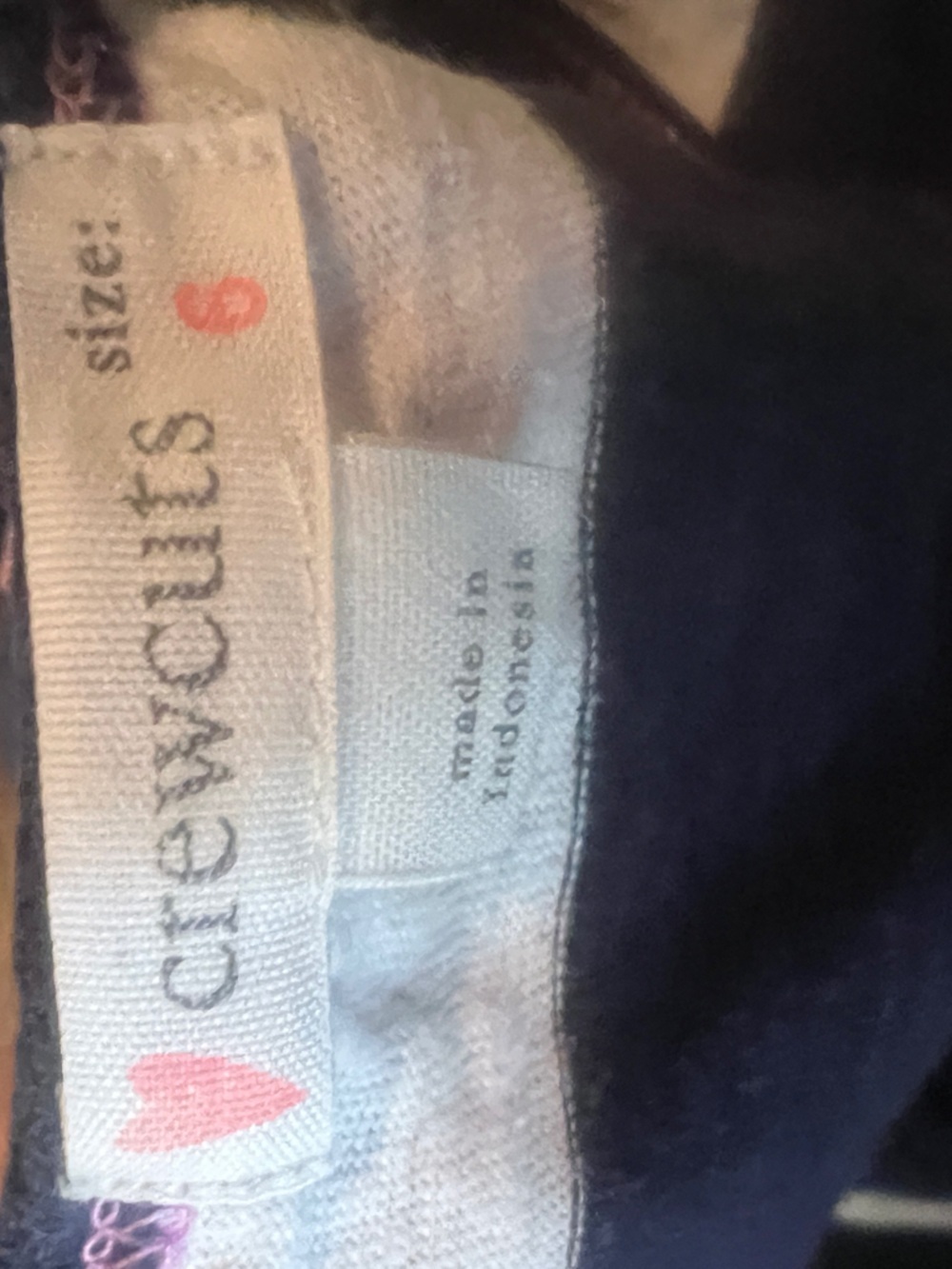 Crewcuts Navy and White Sleeveless Striped Dress size 6 - Picture 3 of 3